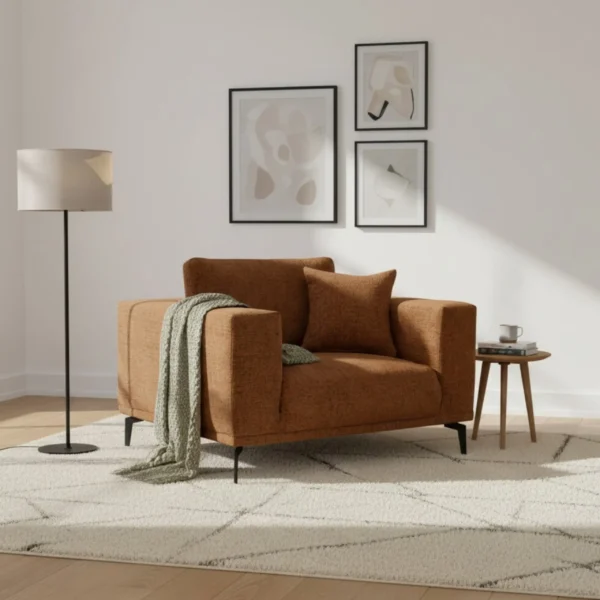 Sofa 1-osobowa RIVIERA w aranżacji salonu